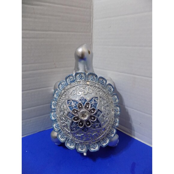 NEW Fancy Turtle Tortoise Figurine Statue Home Decor - Picture 6 of 7